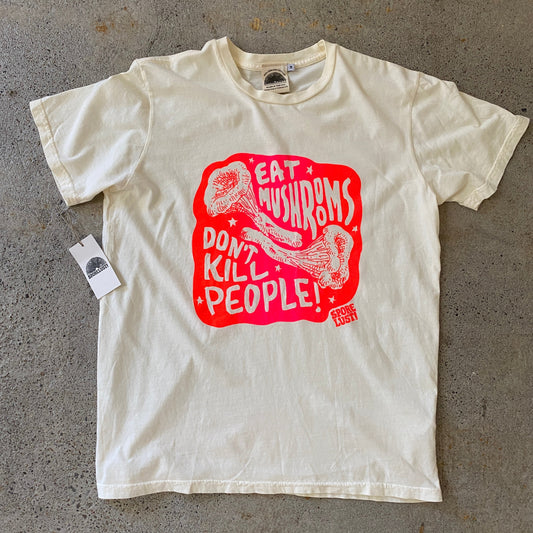 EMDKP Tee, Neon & Cream Organic Cotton