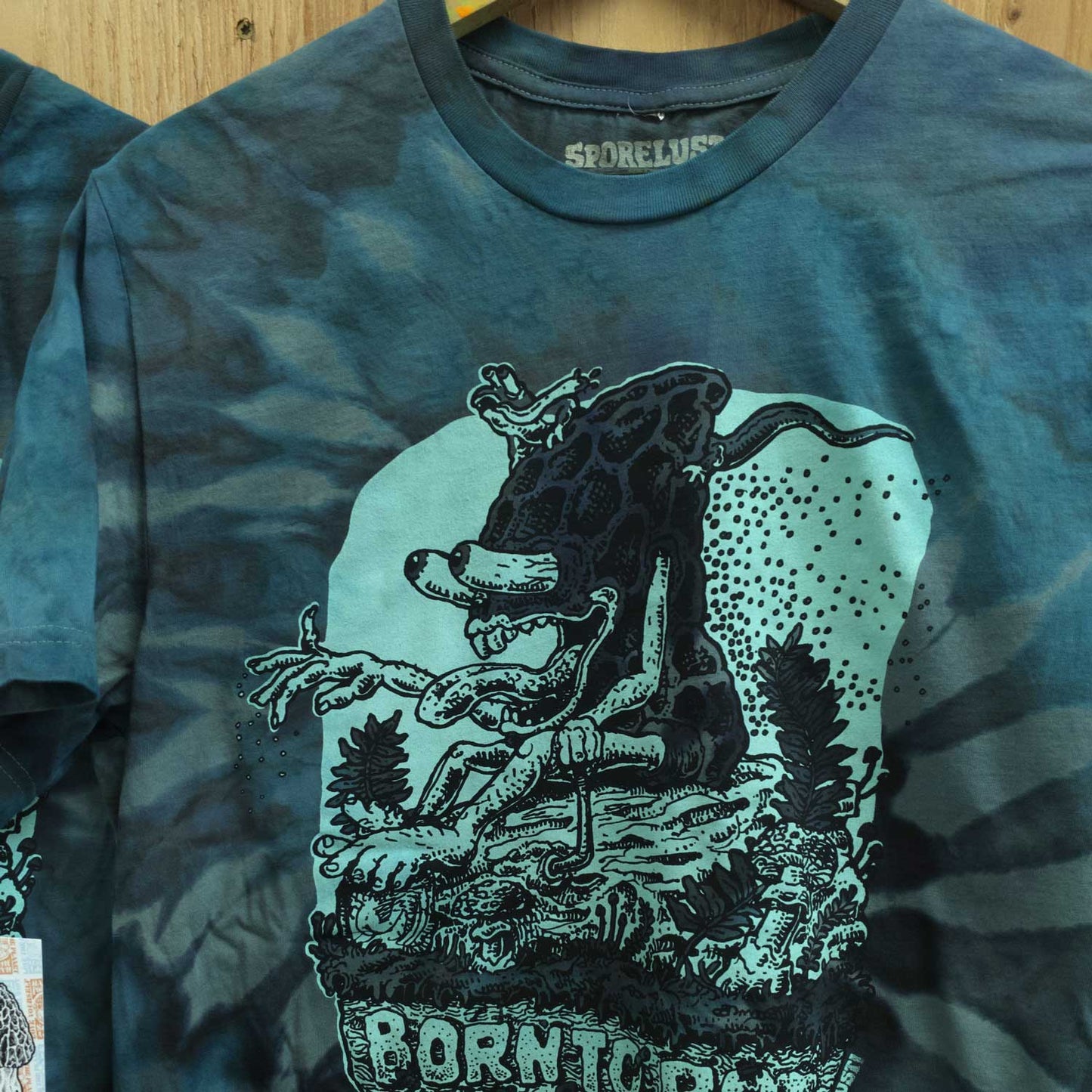 Born To Rot T-Shirt, Limited Organic Cotton Ice Dye