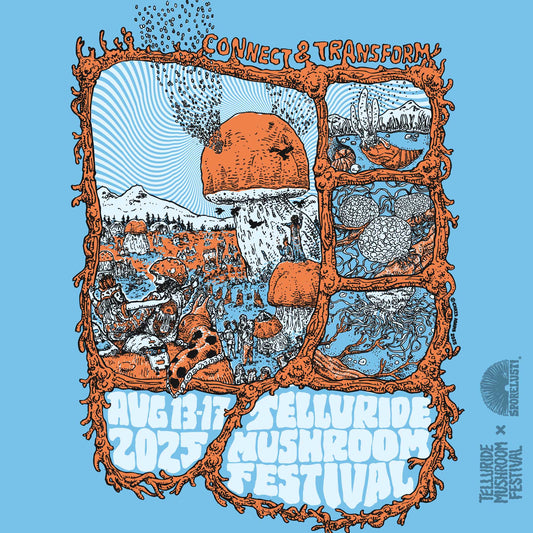 PREORDER 2025 Telluride Mushroom Festival Shirt