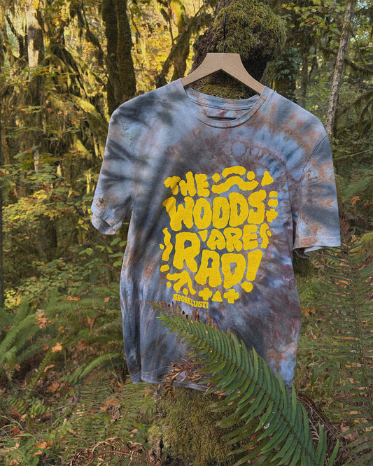 TWAR Deranged Newt T-shirt, Limited Ice Dye