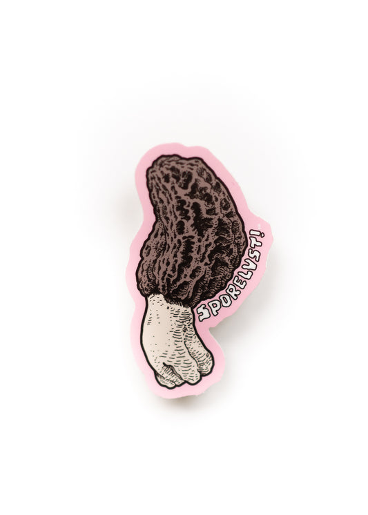 Morel Die Cut Sticker