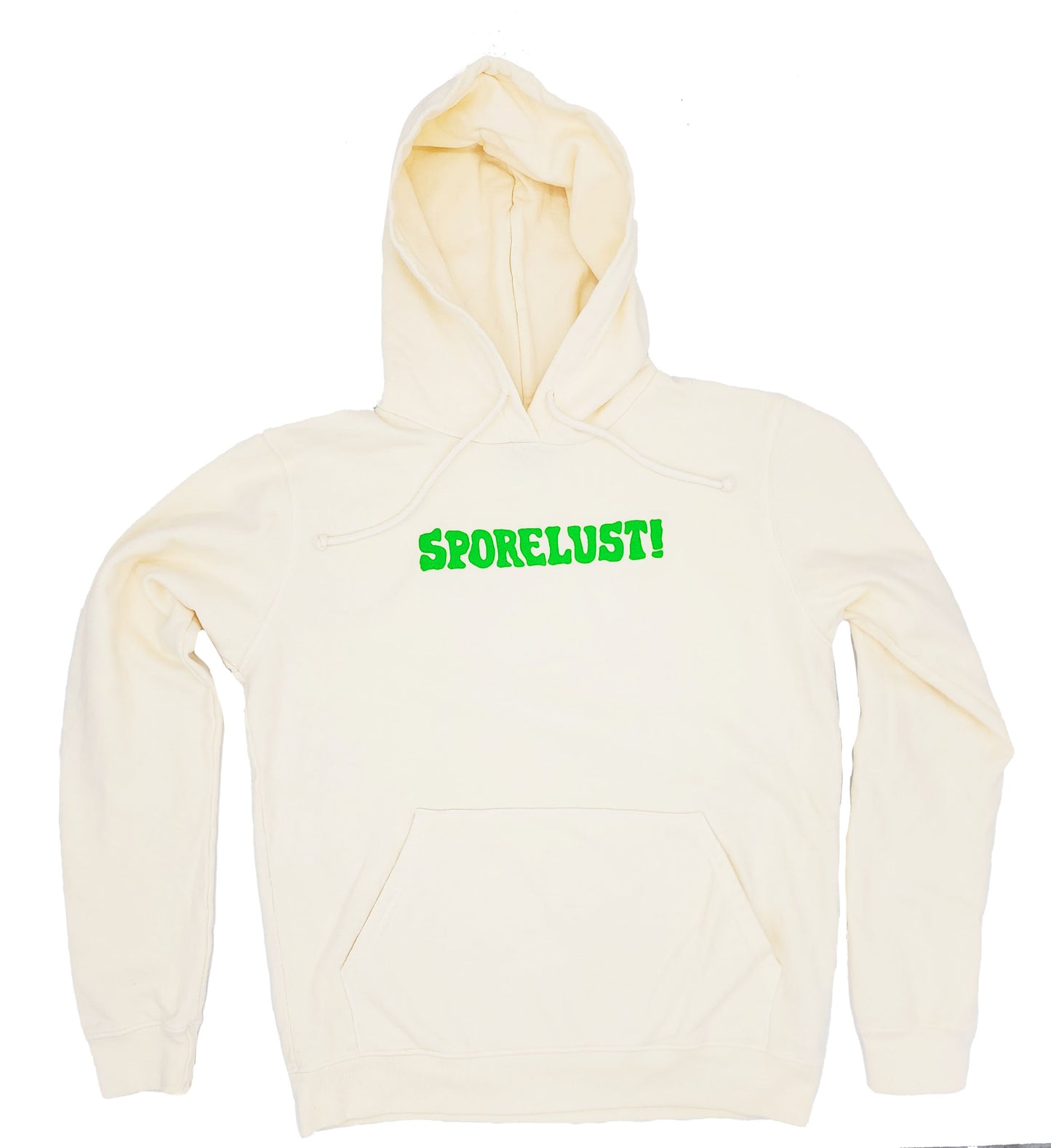 Born To Rot Hoodie, Neon & Cream