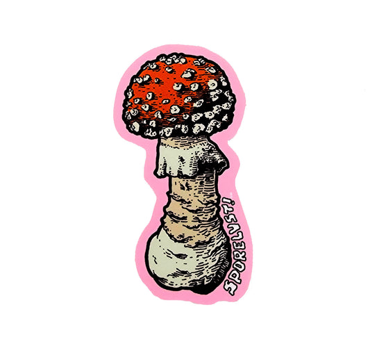 Amanita Die Cut Sticker