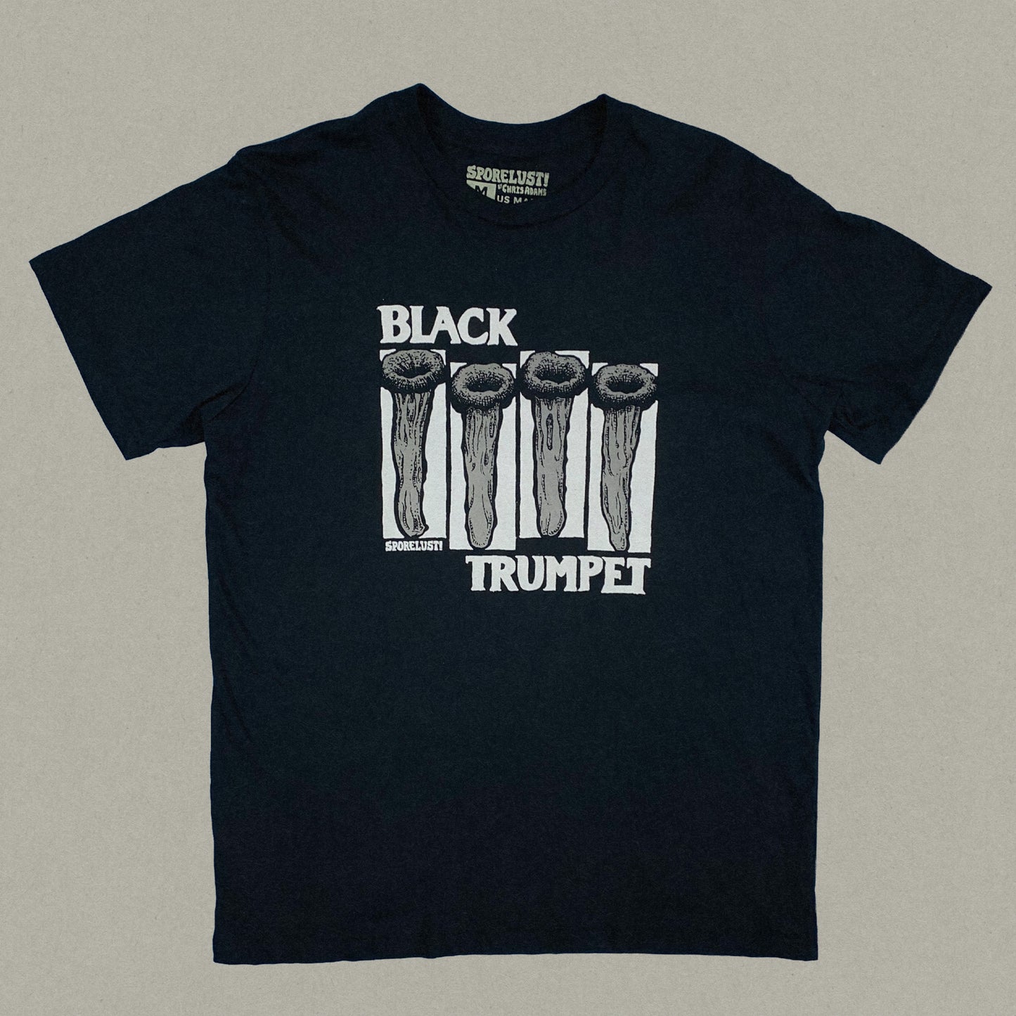 Black Trumpet Mushroom Tee
