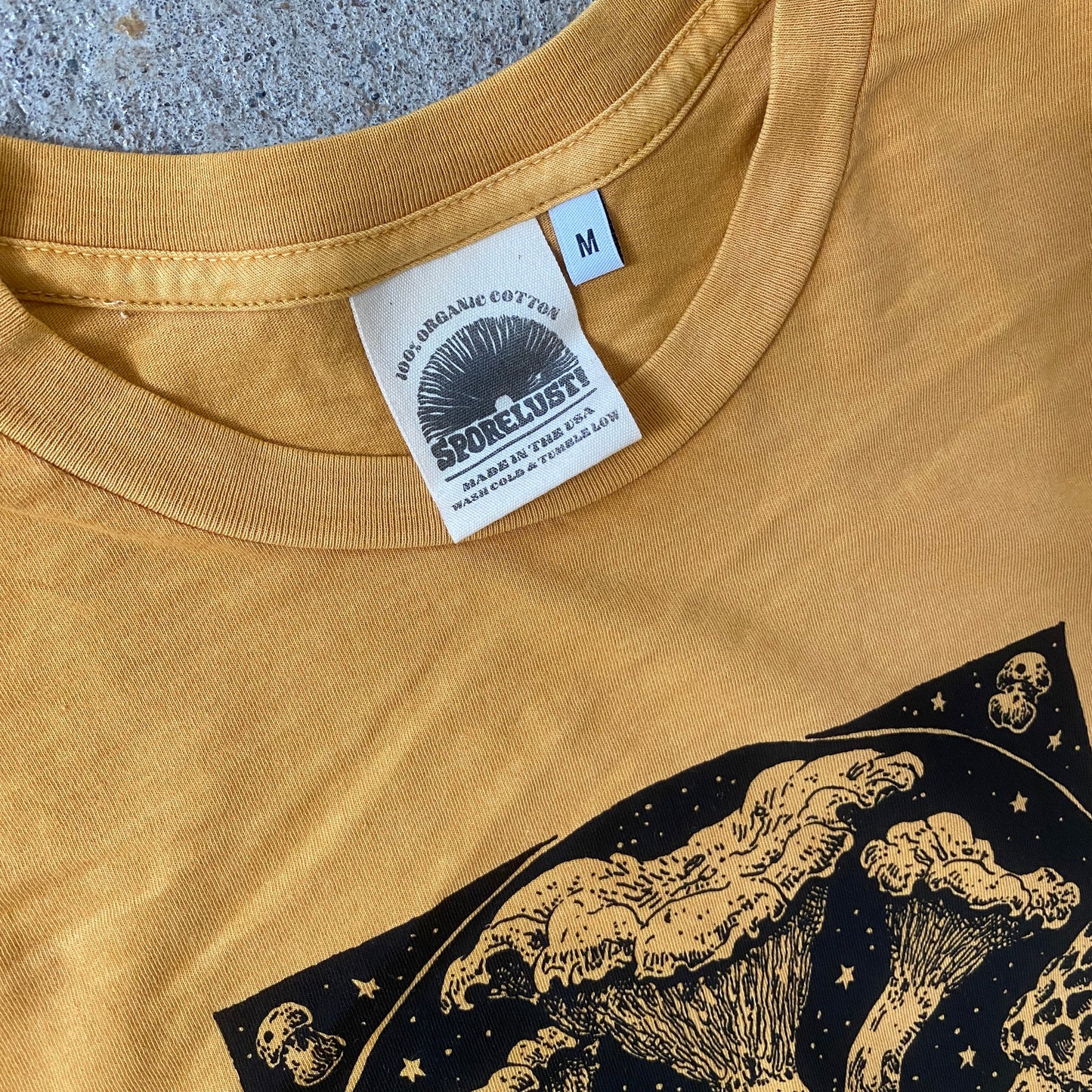 Cornucopia Long Sleeve, Yellow Cotton