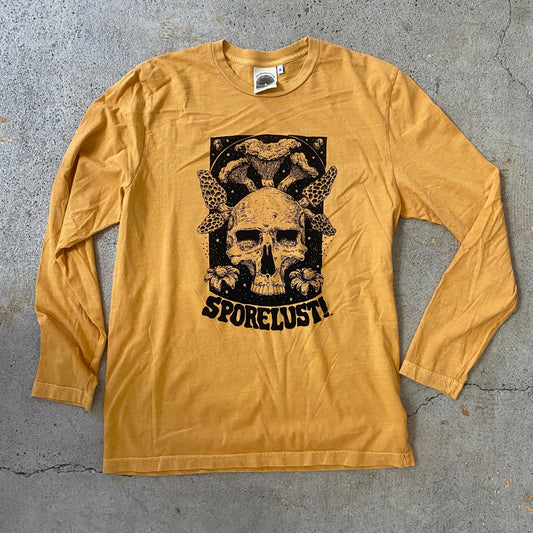 Cornucopia Long Sleeve, Yellow Cotton