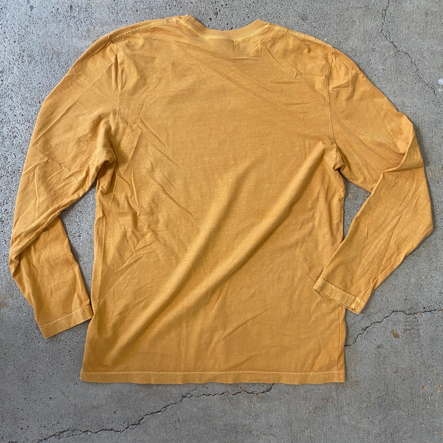 Cornucopia Long Sleeve, Yellow Cotton