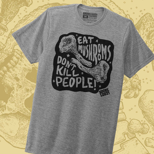 EMDKP Tee, Black & Aluminum Grey