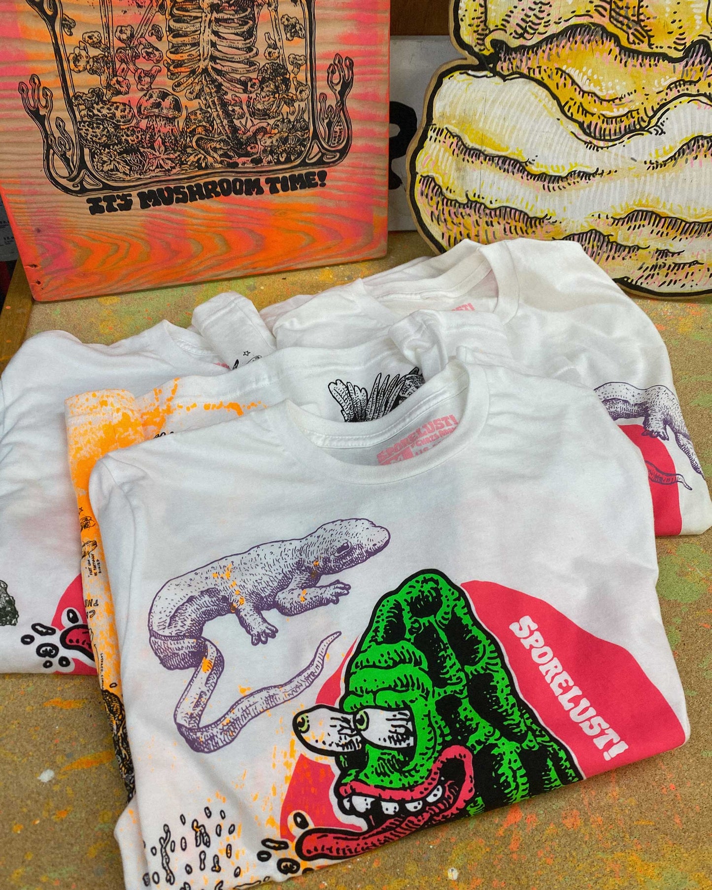 PREORDER LTD001 Multiprint Drop, Mondo Morel Long Sleeve