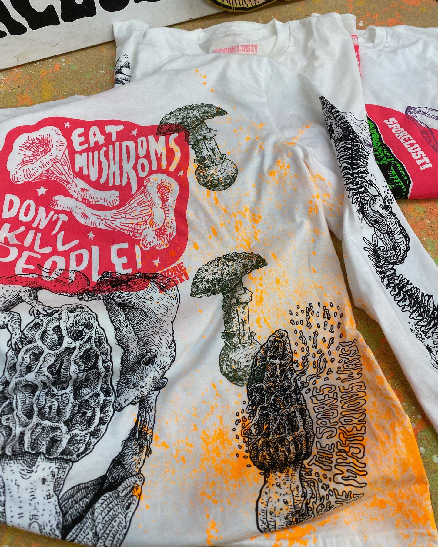 PREORDER LTD001 Multiprint Drop, Mondo Morel Long Sleeve