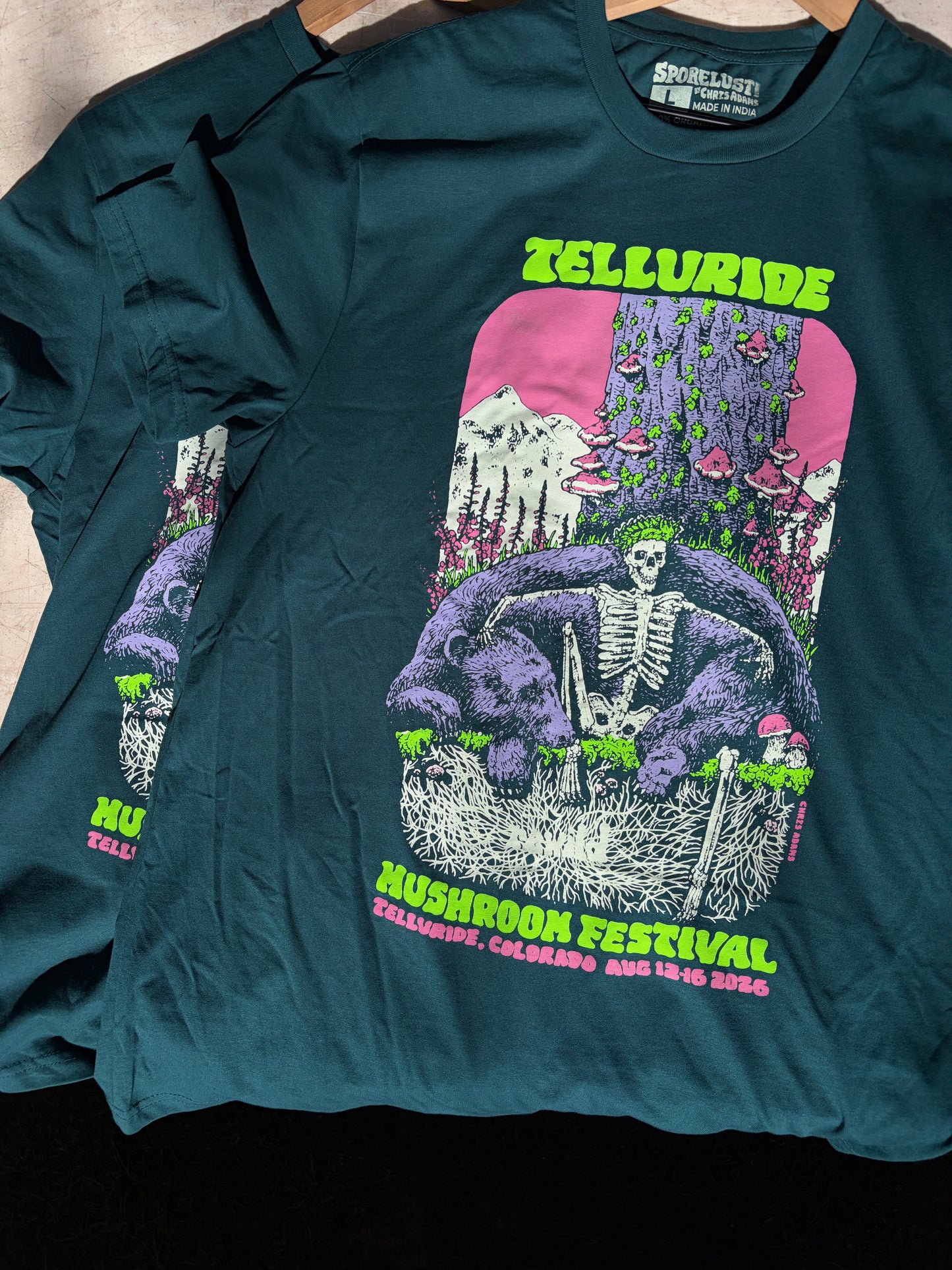 PREORDER 2026 Telluride Mushroom Festival Shirt