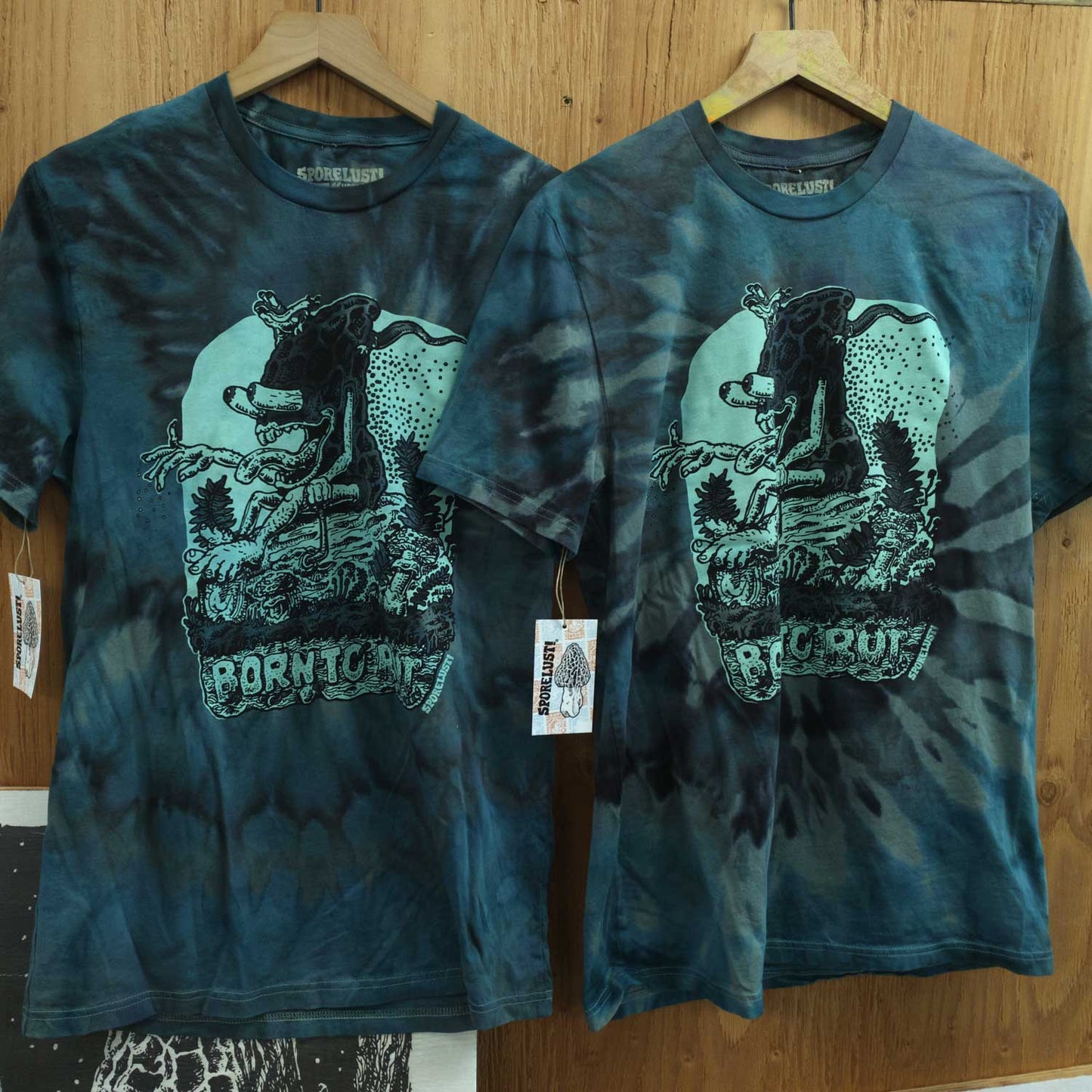 Born To Rot T-Shirt, Limited Organic Cotton Ice Dye