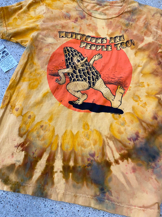 LIMITED DROP, Ice Dyed Mushrooms Are People Too Tee