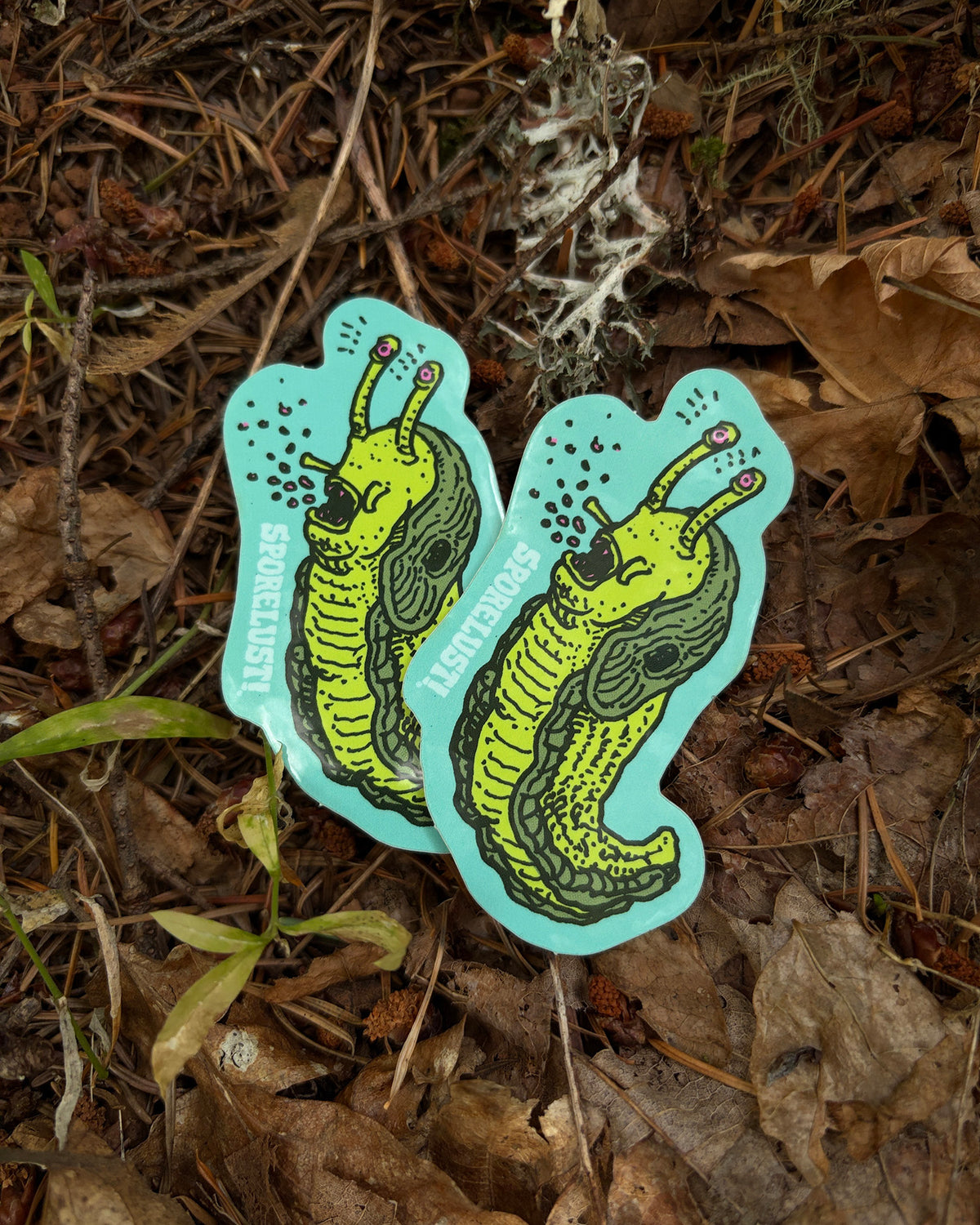 Sluggo Banana Slug Sticker