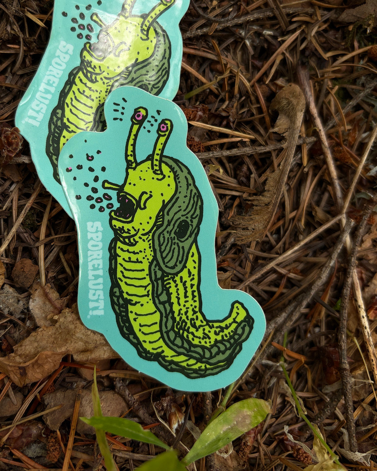 Sluggo Banana Slug Sticker