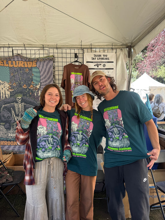 PREORDER 2026 Telluride Mushroom Festival Shirt