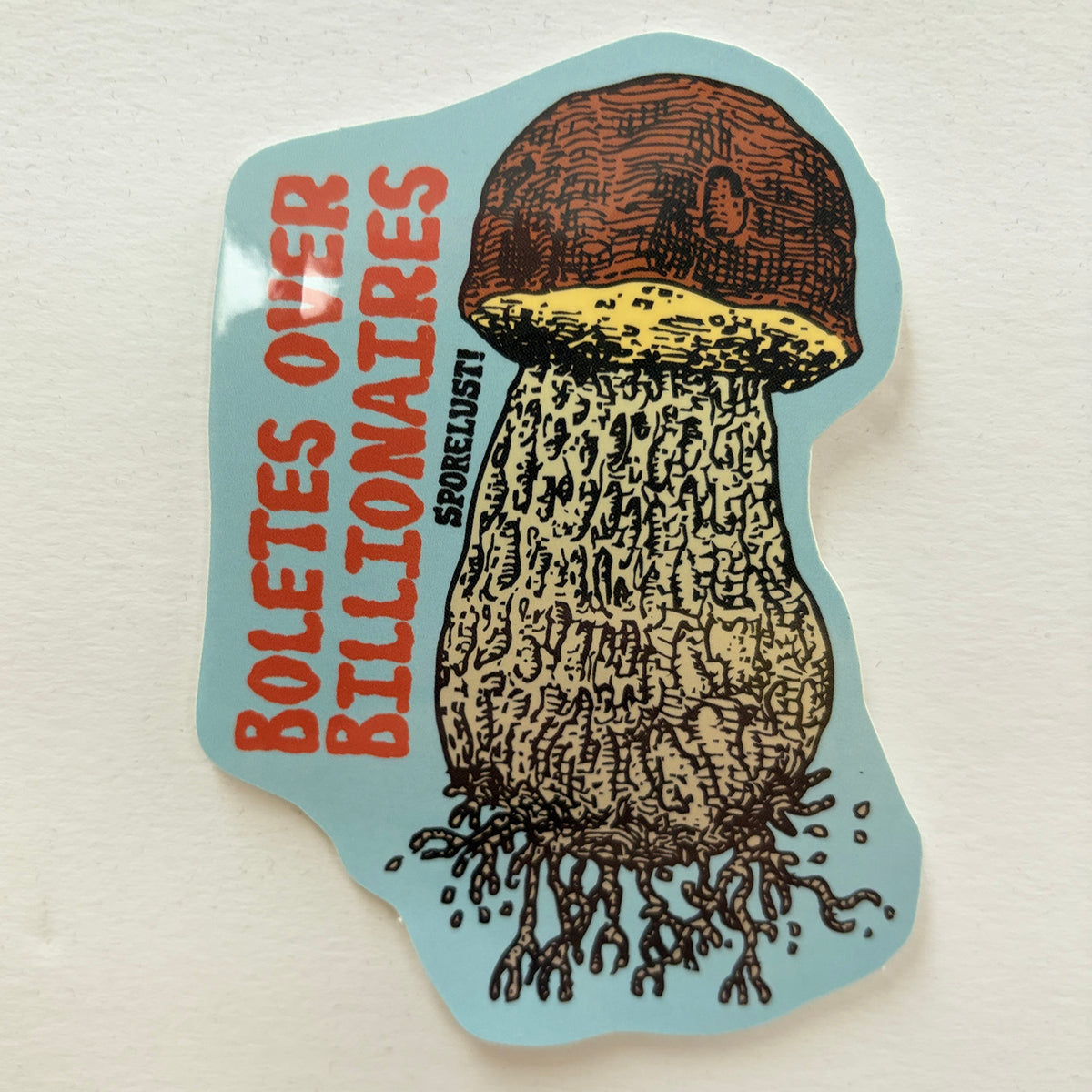 Biodiversity AND Boletes Multipack Mushroom Stickers