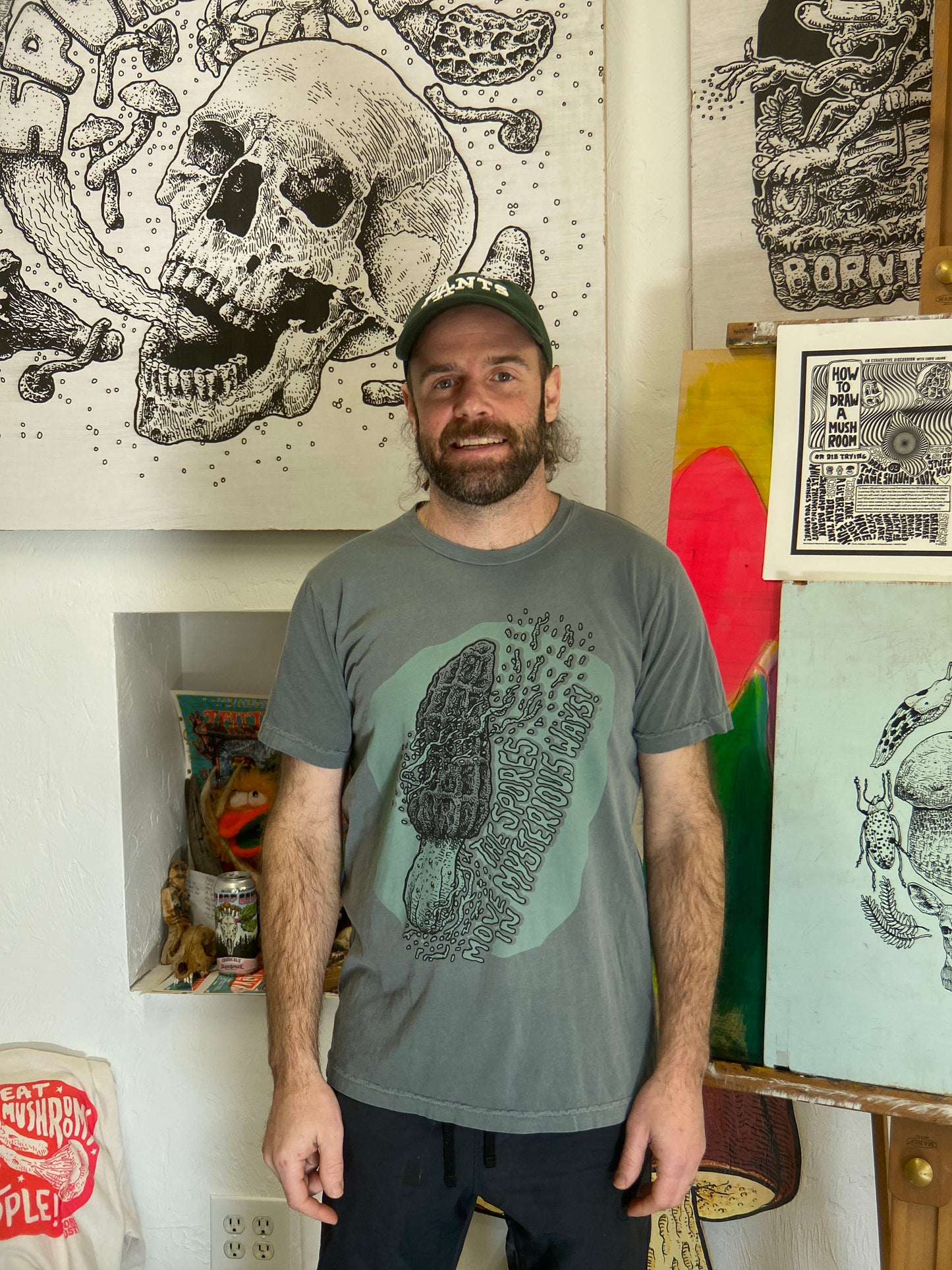 The Spores Move in Mysterious Ways, Morel Shirt