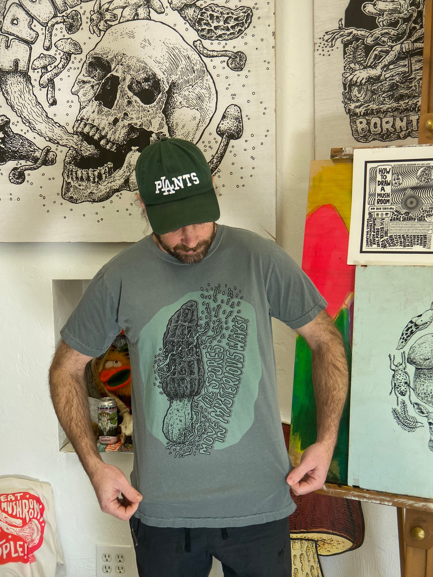The Spores Move in Mysterious Ways, Morel Shirt