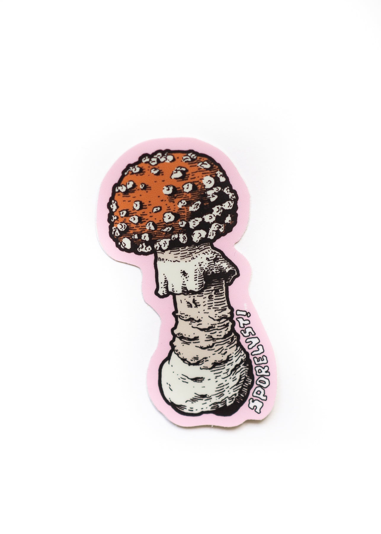 Amanita Die Cut Sticker