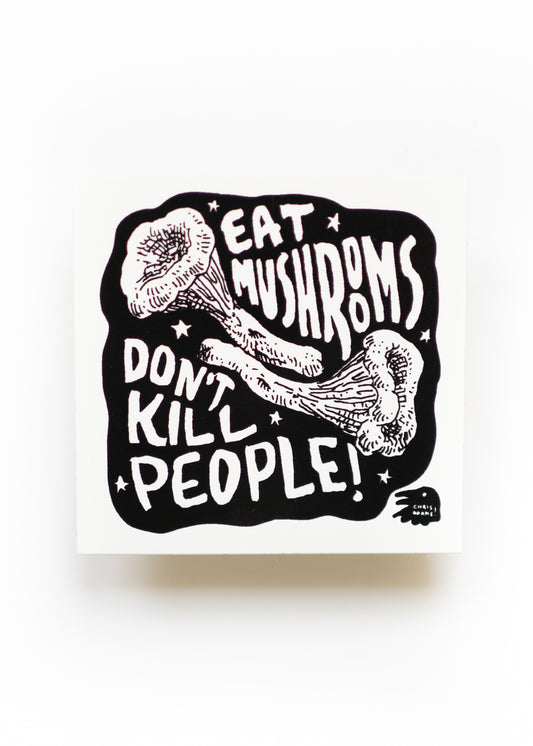 EMDKP Original B&W Sticker