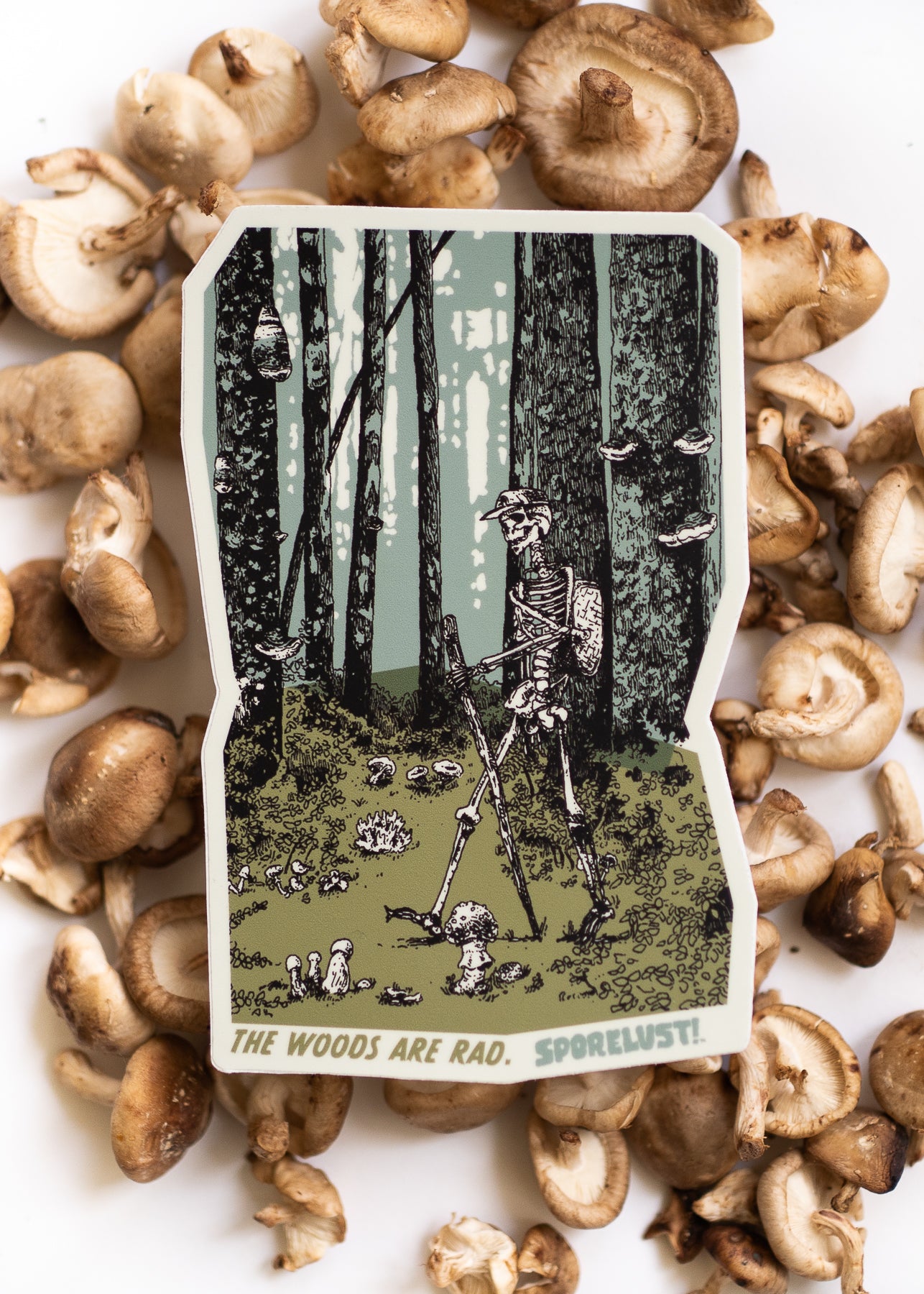 Forest Walker Sticker