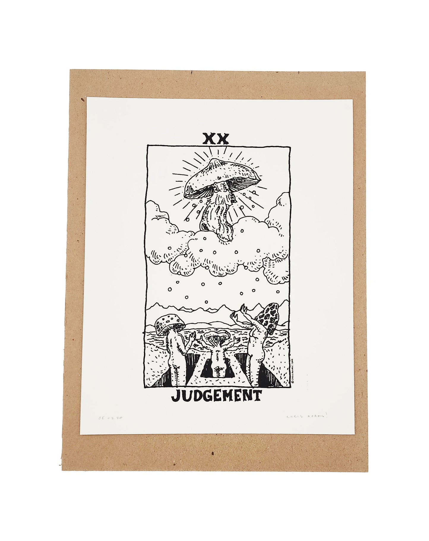 8" x 10" Tarot Card Print