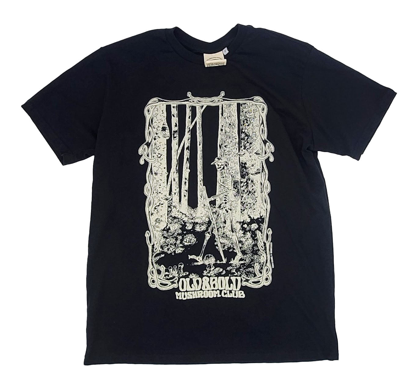 Old and Bold tee, Black