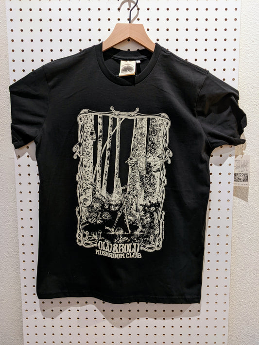 Old and Bold tee, Black