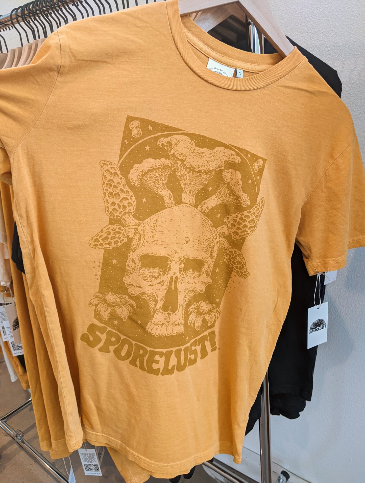 Cornucopia Tee, Monochrome Yellow