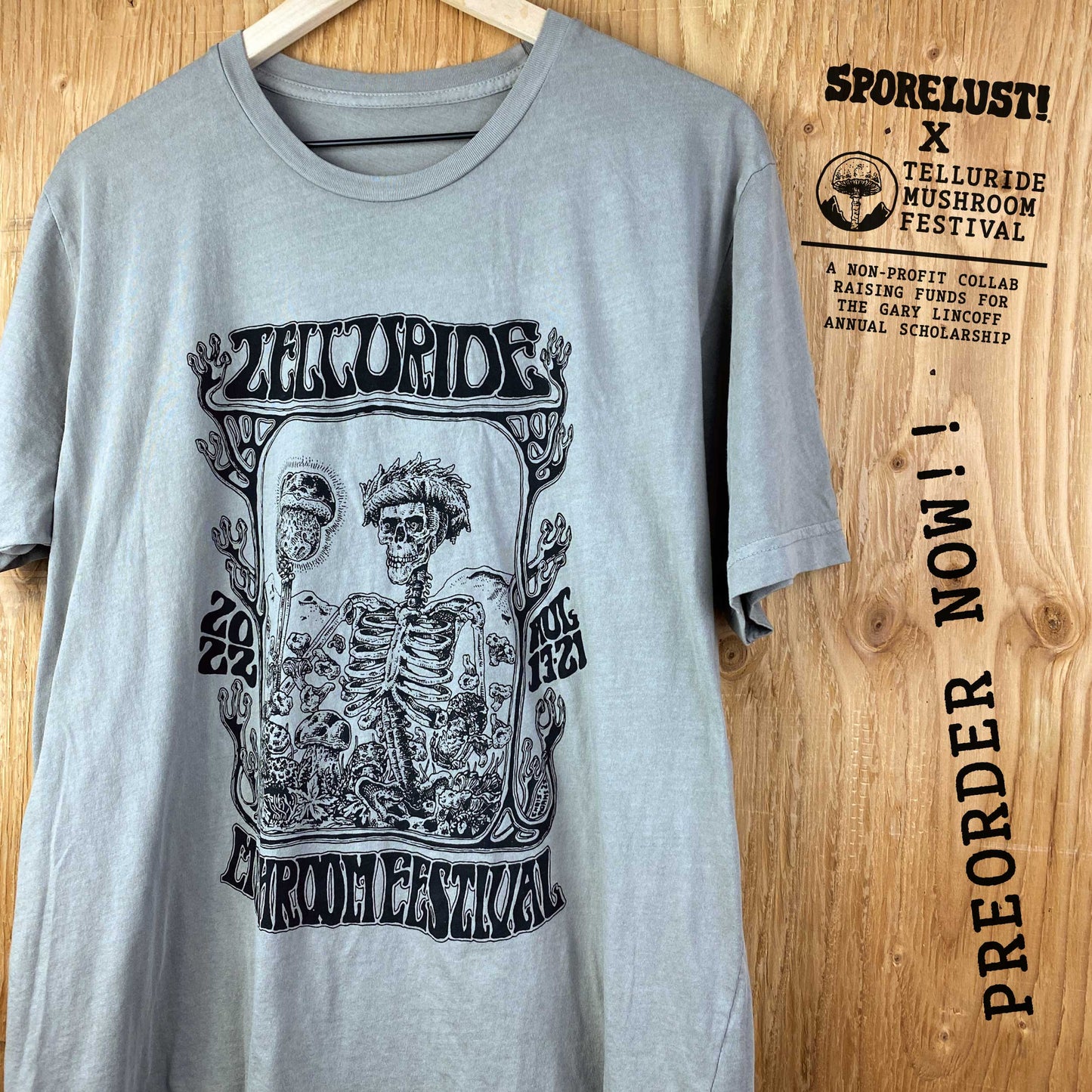 2022 Telluride Mushroom Festival Tee