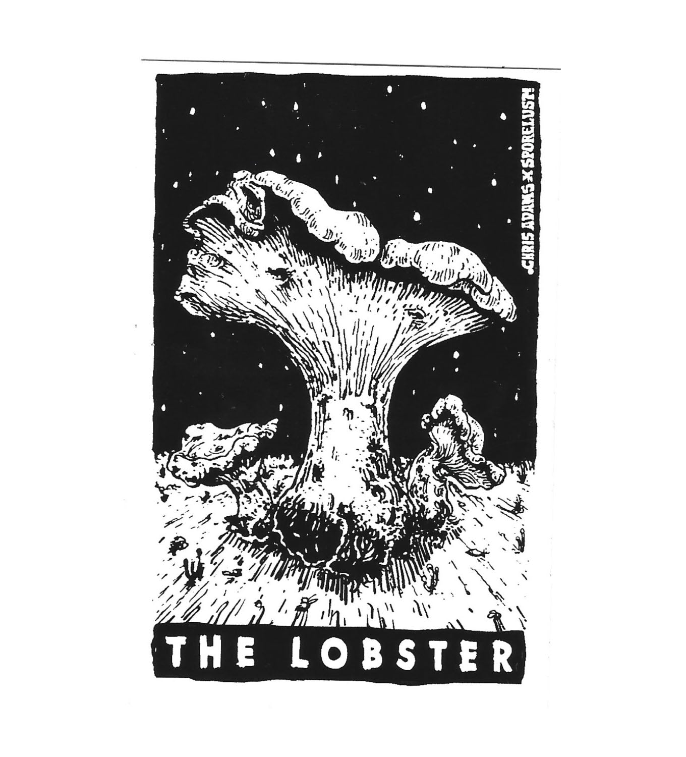 Classic Lobster Tarot Sticker