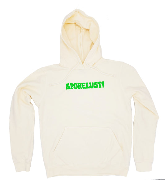 Born To Rot Hoodie, Neon & Cream