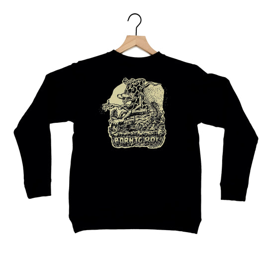 Born To Rot, Black Crew Sweater