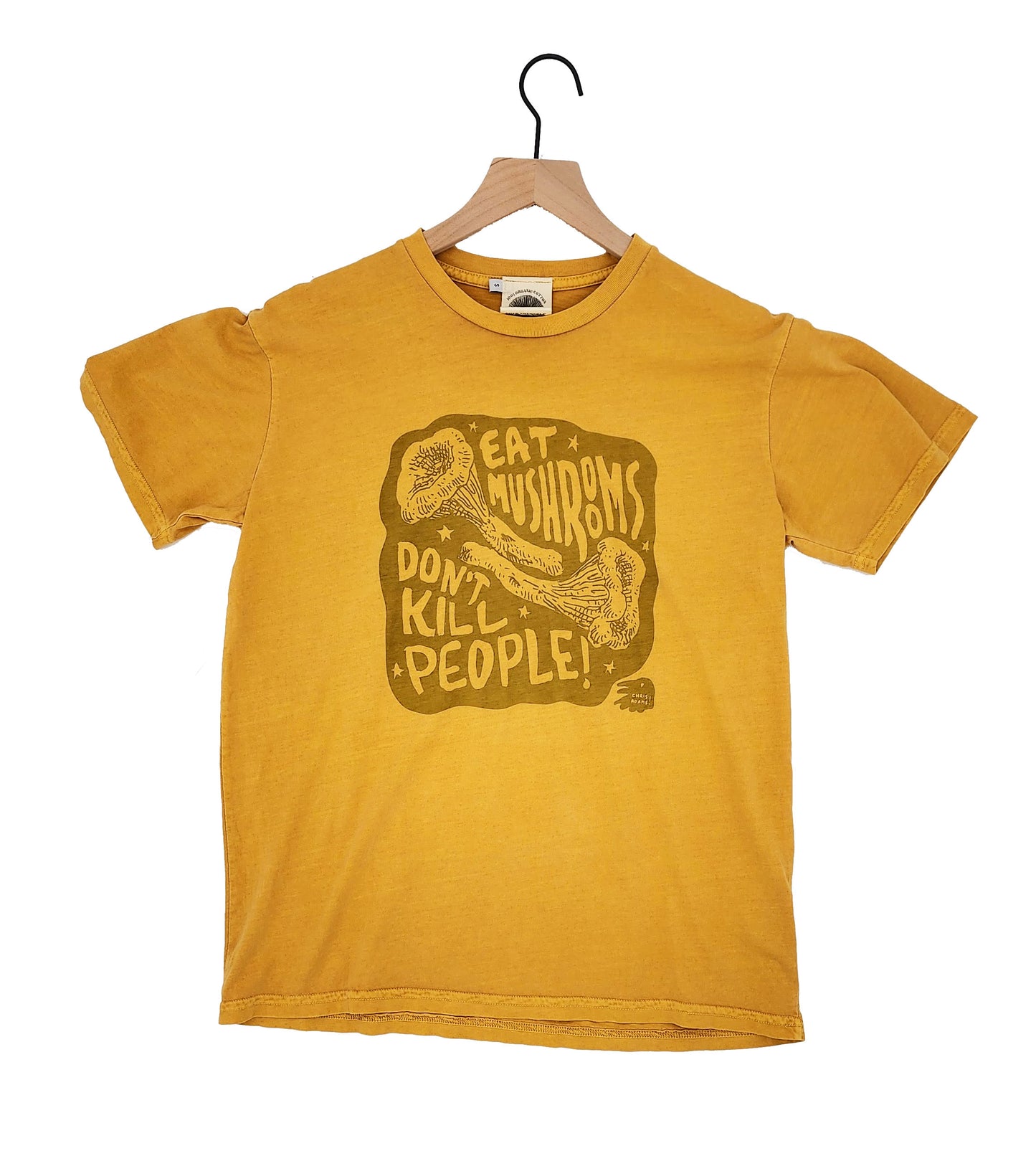 EMDKP Tee, Monochrome Yellow