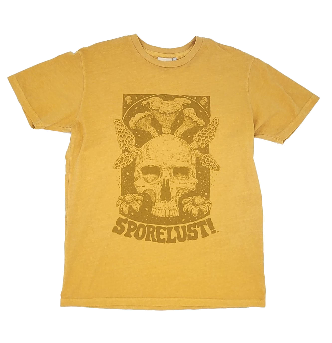 Cornucopia Tee, Monochrome Yellow